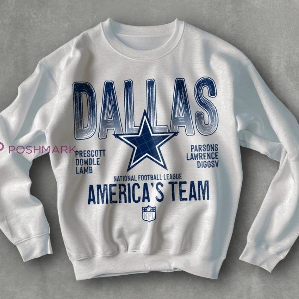Dallas Cowboys America's Team sweatshirt shirt retro luismercado3533